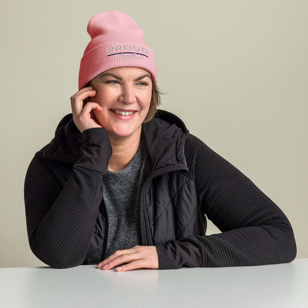 Proud LEO Mother - Women's Cuffed Beanie - American Heroes Apparel