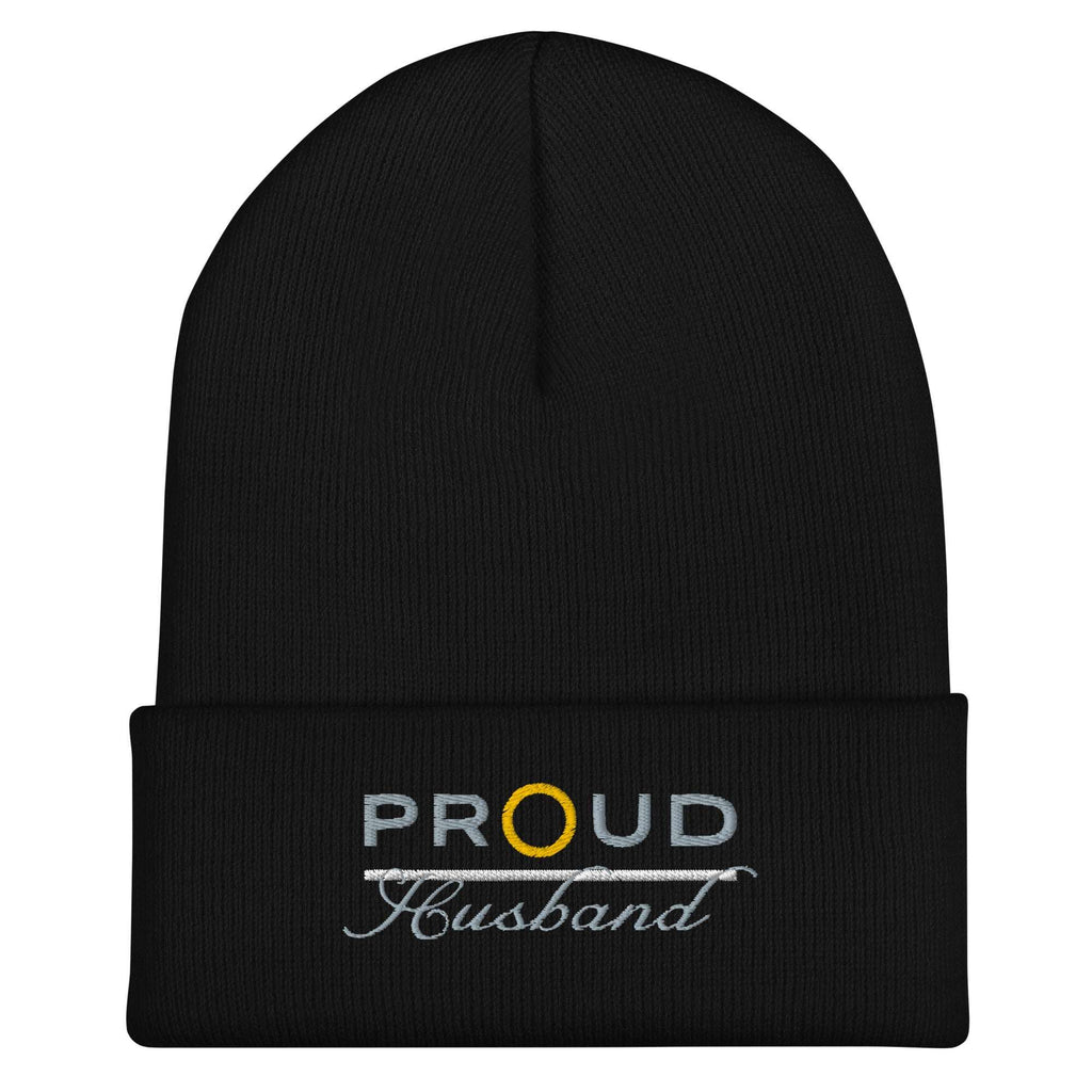 Proud EMS Husband - Men's Cuffed Beanie - American Heroes Apparel