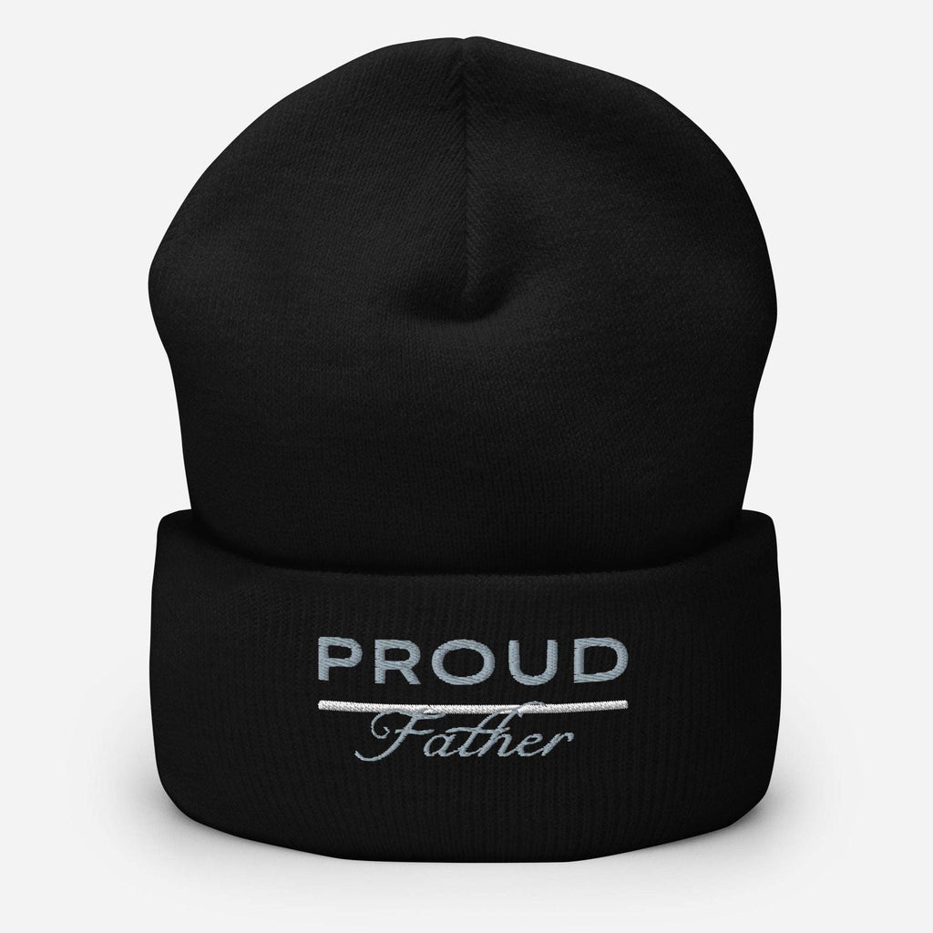 Proud EMS Father - Men's Cuffed Beanie - American Heroes Apparel