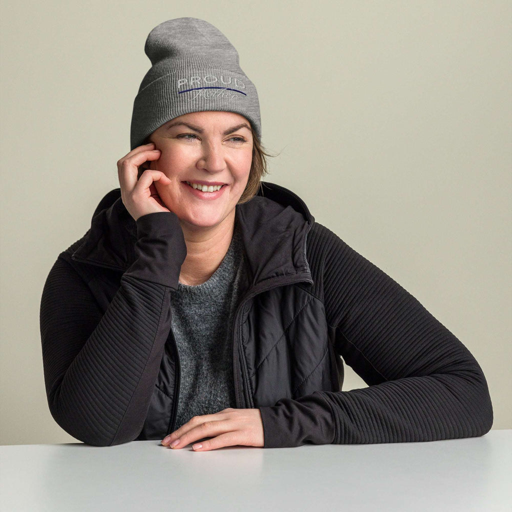 Proud LEO Mother - Women's Cuffed Beanie - American Heroes Apparel
