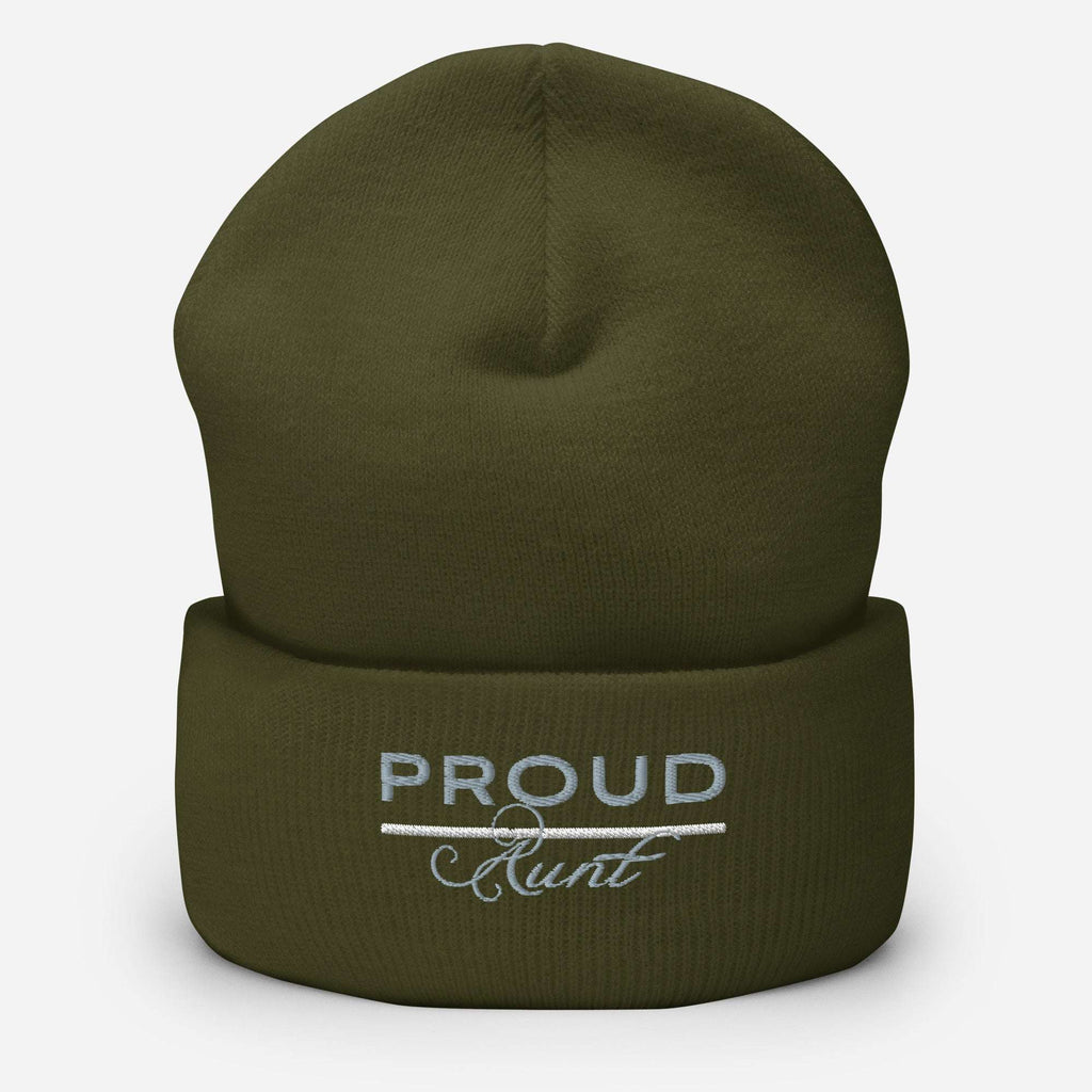 Proud EMS Aunt - Women's Cuffed Beanie - American Heroes Apparel