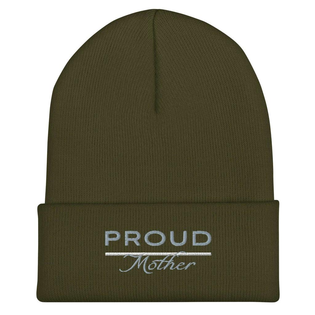 Proud EMS Mother - Women's Cuffed Beanie - American Heroes Apparel