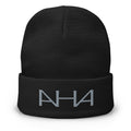 AHA Logo Embroidered Beanie - American Heroes Apparel