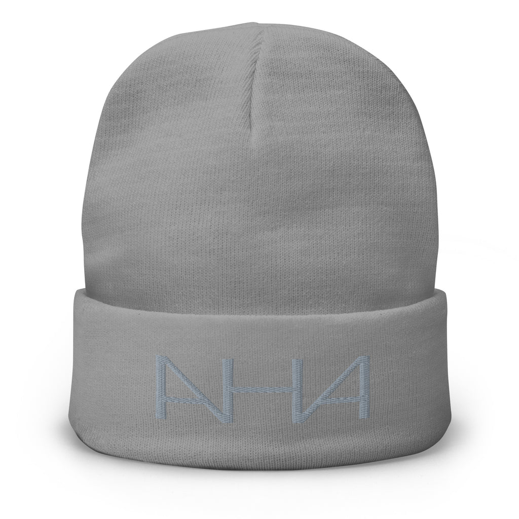 AHA Logo Embroidered Beanie - American Heroes Apparel