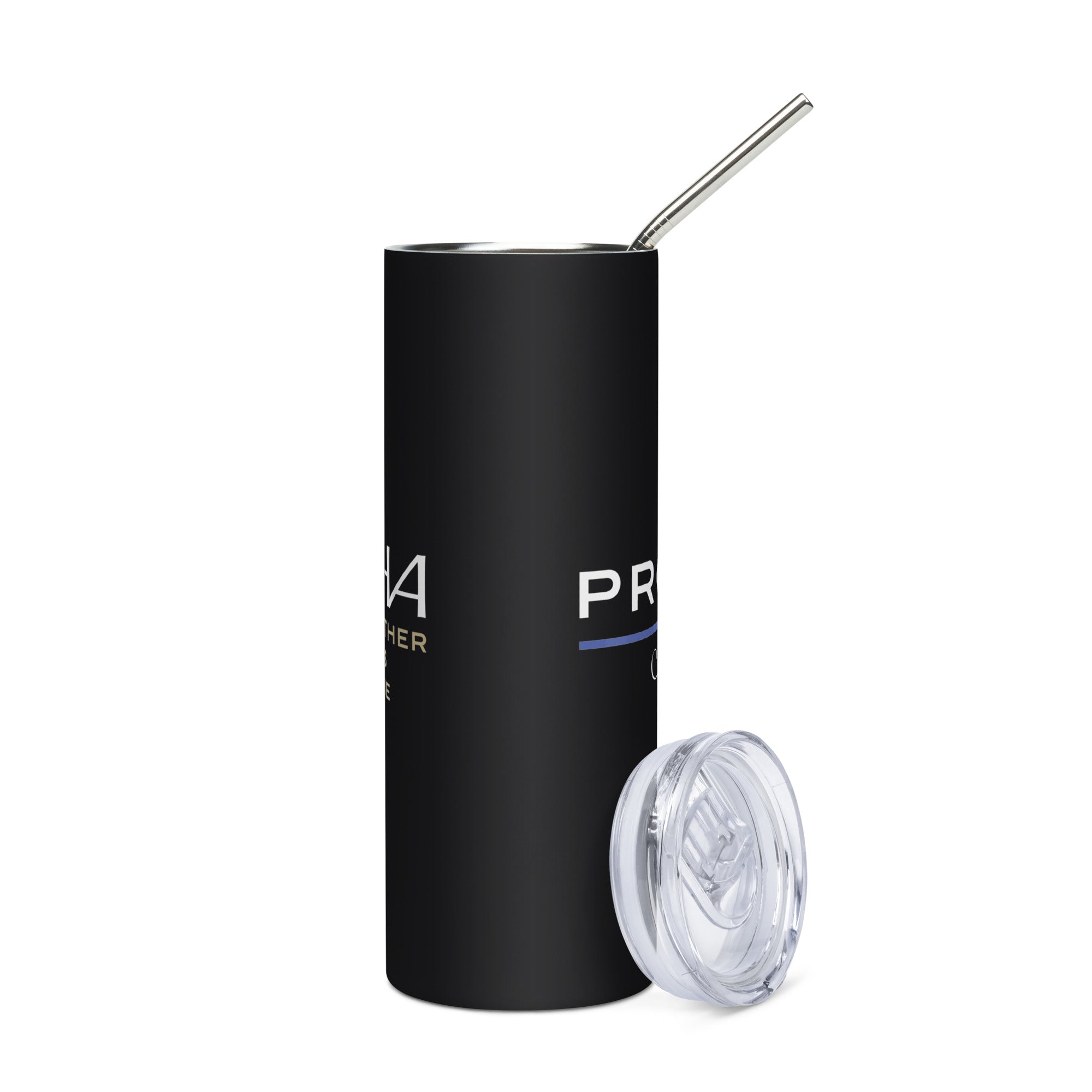 Proud LEO Son - Stainless steel tumbler - American Heroes Apparel