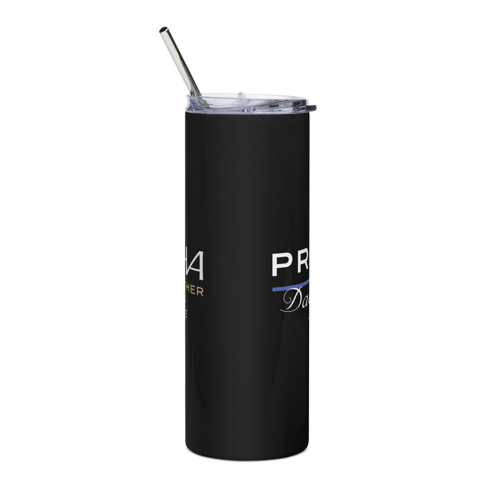 Proud LEO Daughter - Stainless Steel Tumbler - American Heroes Apparel