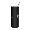 Unapologetically American - AHA Logo Stainless steel tumbler - American Heroes Apparel