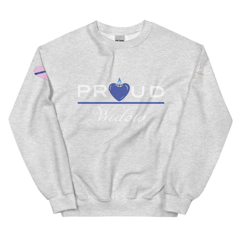Proud LEO Widow - Blue Wives Matter Special Edition Sweatshirt - American Heroes Apparel