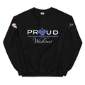 Proud LEO Widow - Blue Wives Matter Special Edition Sweatshirt - American Heroes Apparel