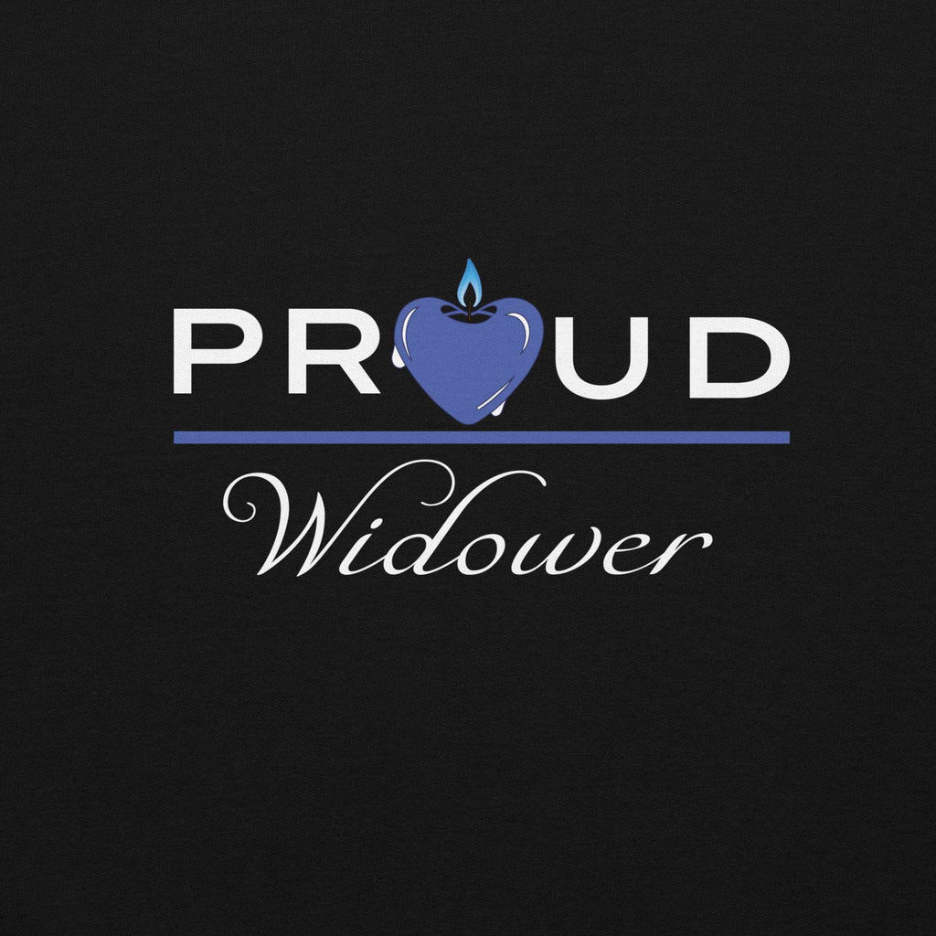 Proud LEO Widower - Men's Sweatshirt - American Heroes Apparel