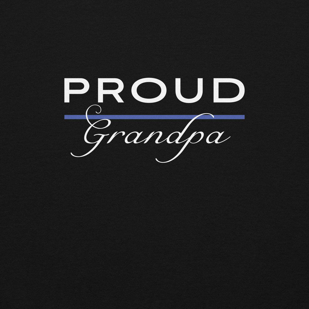 Proud LEO Grandpa - Men's Sweatshirt - American Heroes Apparel