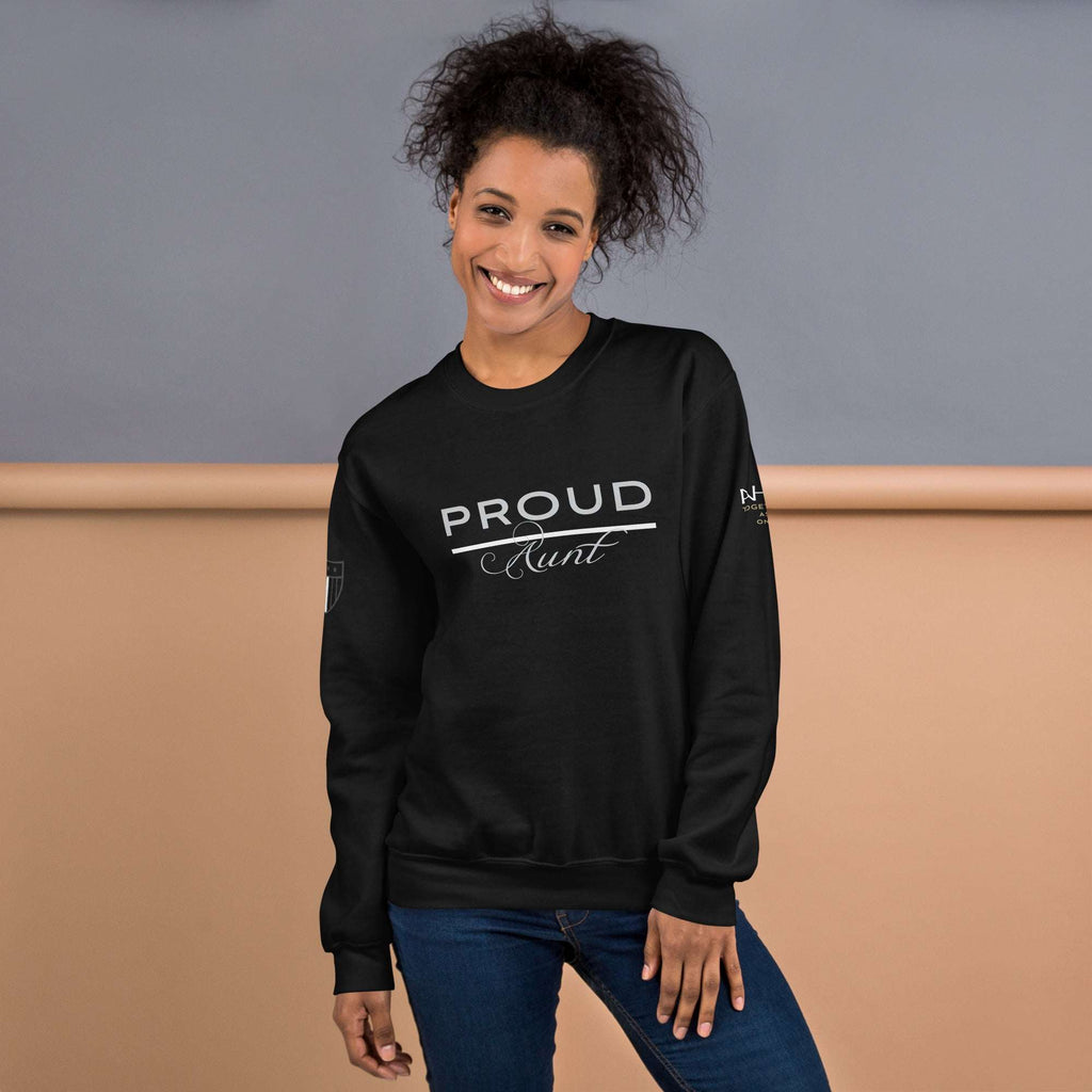Proud EMS Aunt - Women's Sweatshirt - American Heroes Apparel