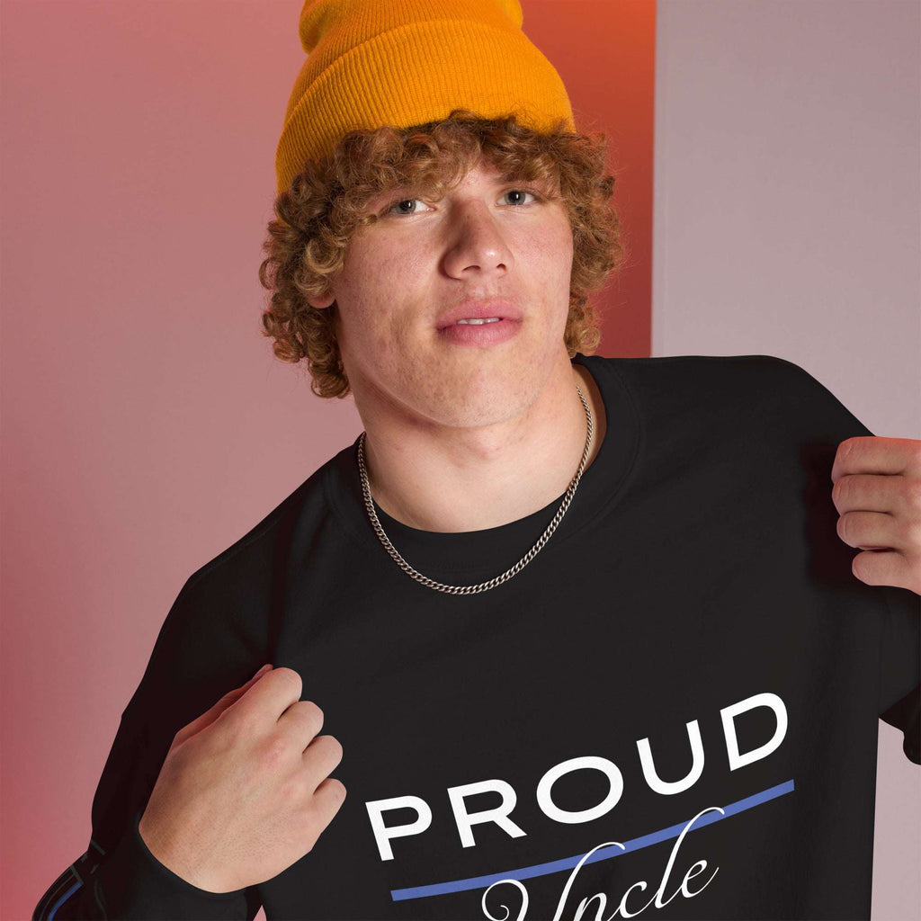 Proud LEO Uncle - Men's Sweatshirt - American Heroes Apparel