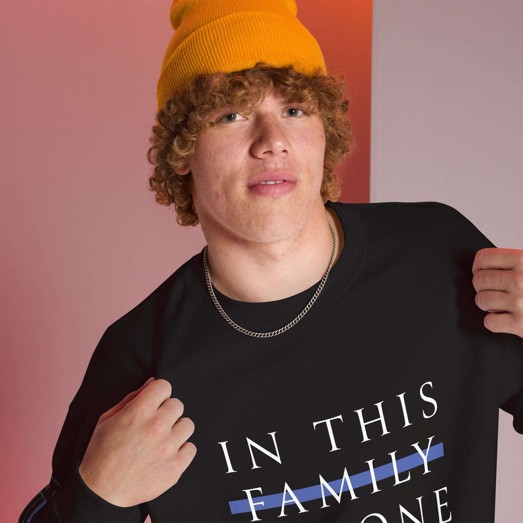 In This LEO Family - Men's Sweatshirt - American Heroes Apparel