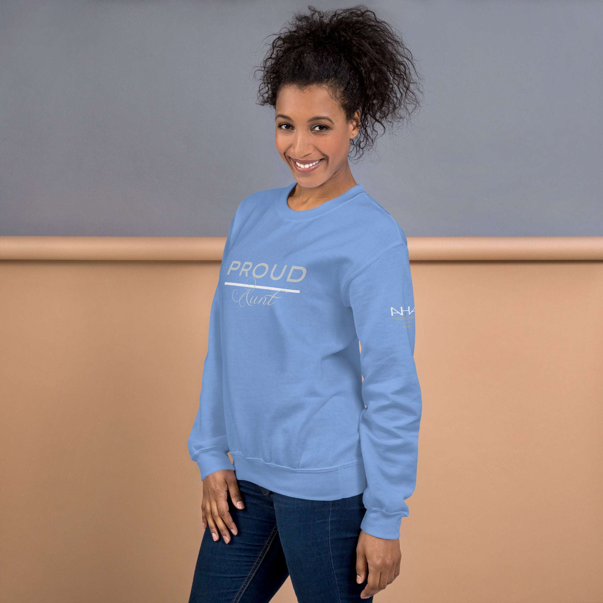 Proud EMS Aunt - Women's Sweatshirt - American Heroes Apparel