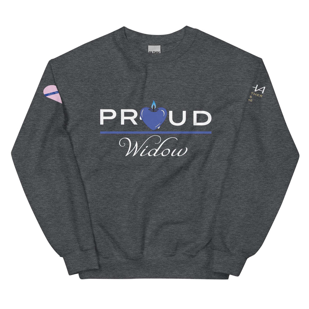 Proud LEO Widow - Blue Wives Matter Special Edition Sweatshirt - American Heroes Apparel
