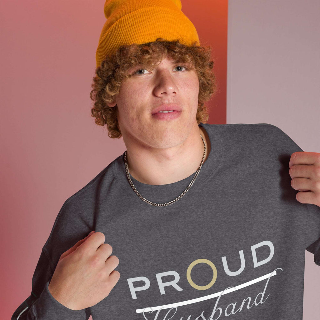 Proud EMS Husband - Men's Sweatshirt - American Heroes Apparel