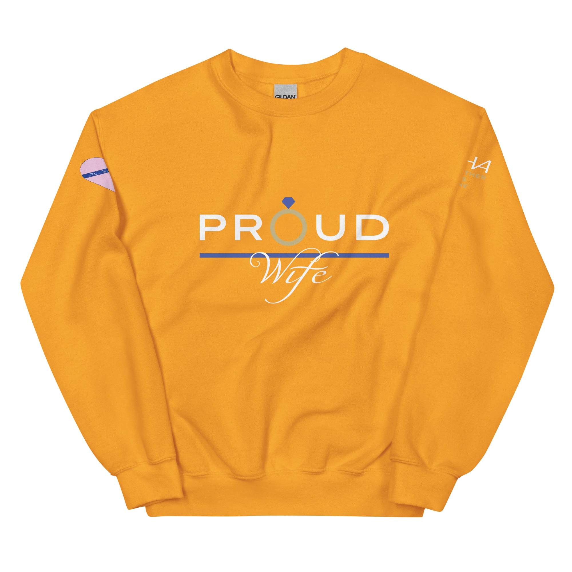 Proud Wife - Blue Wives Matter Special Edition Sweatshirt - American Heroes Apparel