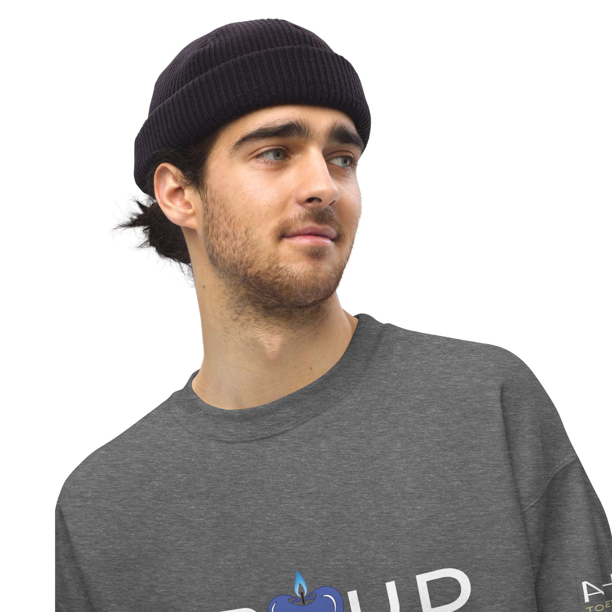 Proud LEO Widower - Men's Sweatshirt - American Heroes Apparel