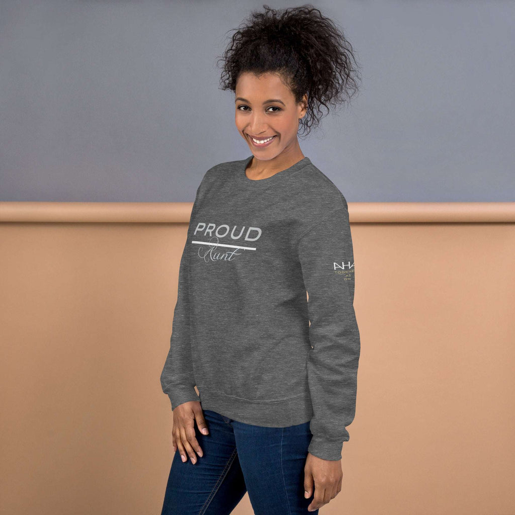 Proud EMS Aunt - Women's Sweatshirt - American Heroes Apparel