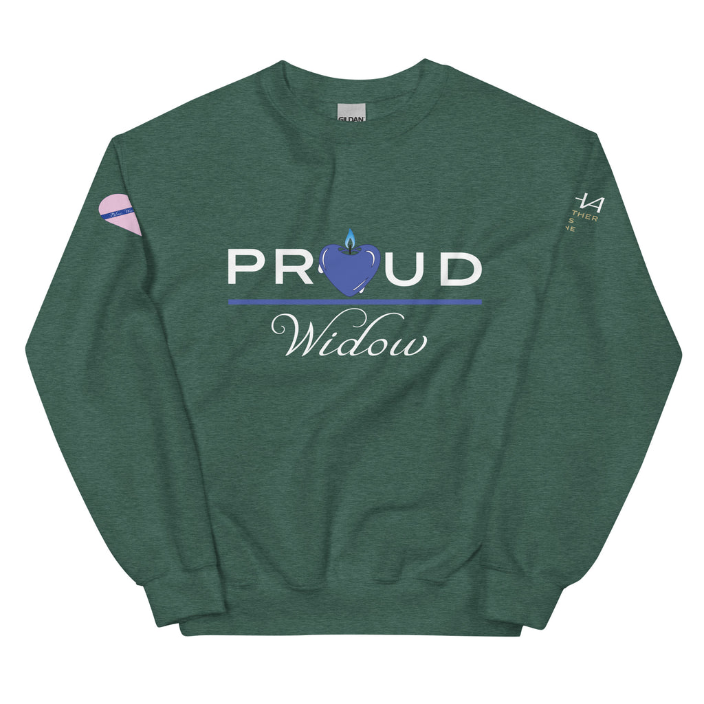 Proud LEO Widow - Blue Wives Matter Special Edition Sweatshirt - American Heroes Apparel