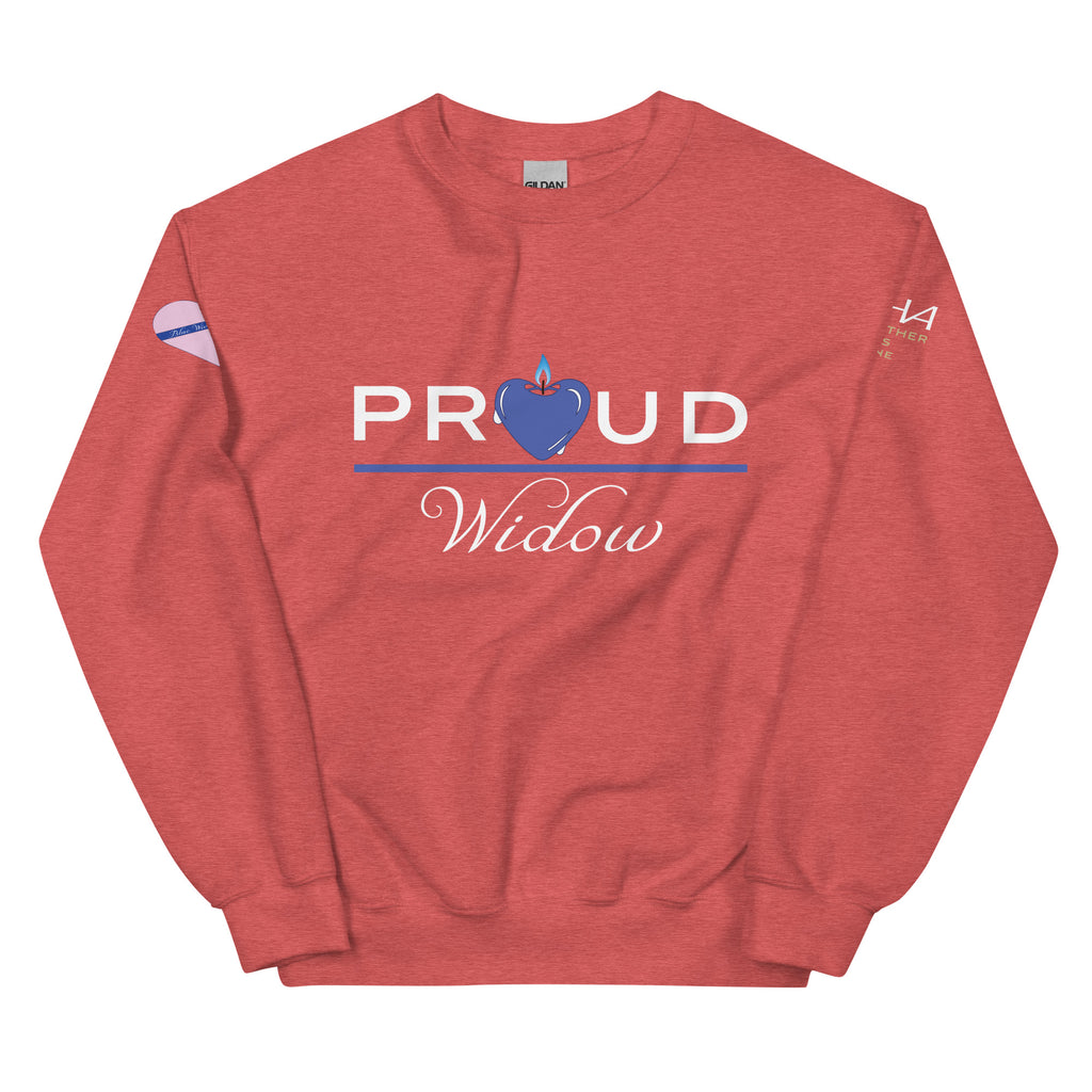 Proud LEO Widow - Blue Wives Matter Special Edition Sweatshirt - American Heroes Apparel