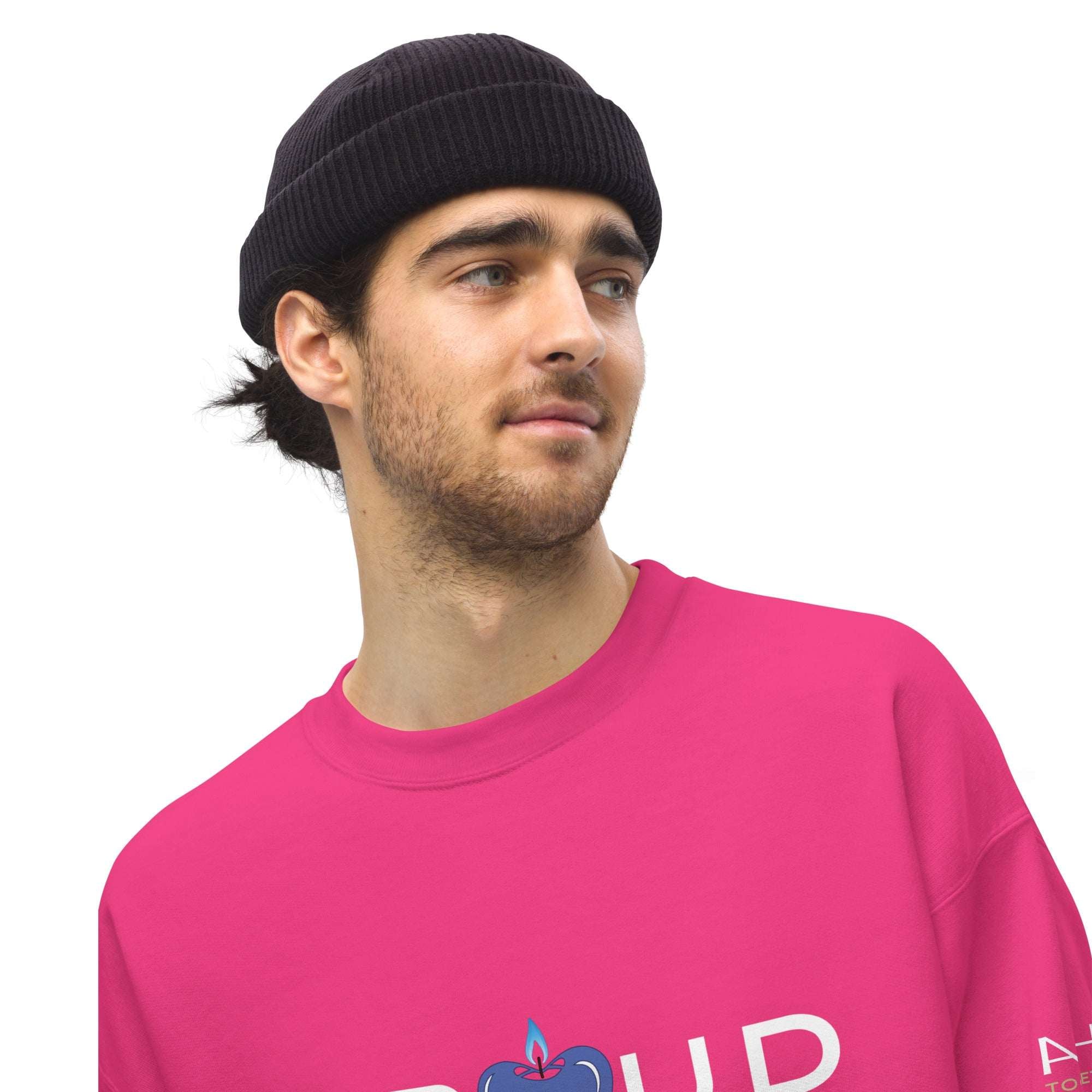 Proud LEO Widower - Men's Sweatshirt - American Heroes Apparel