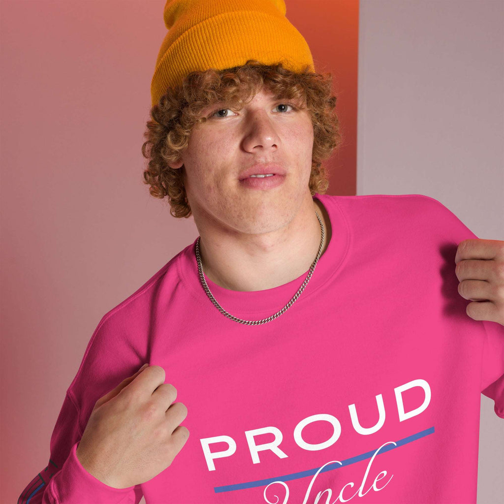 Proud LEO Uncle - Men's Sweatshirt - American Heroes Apparel