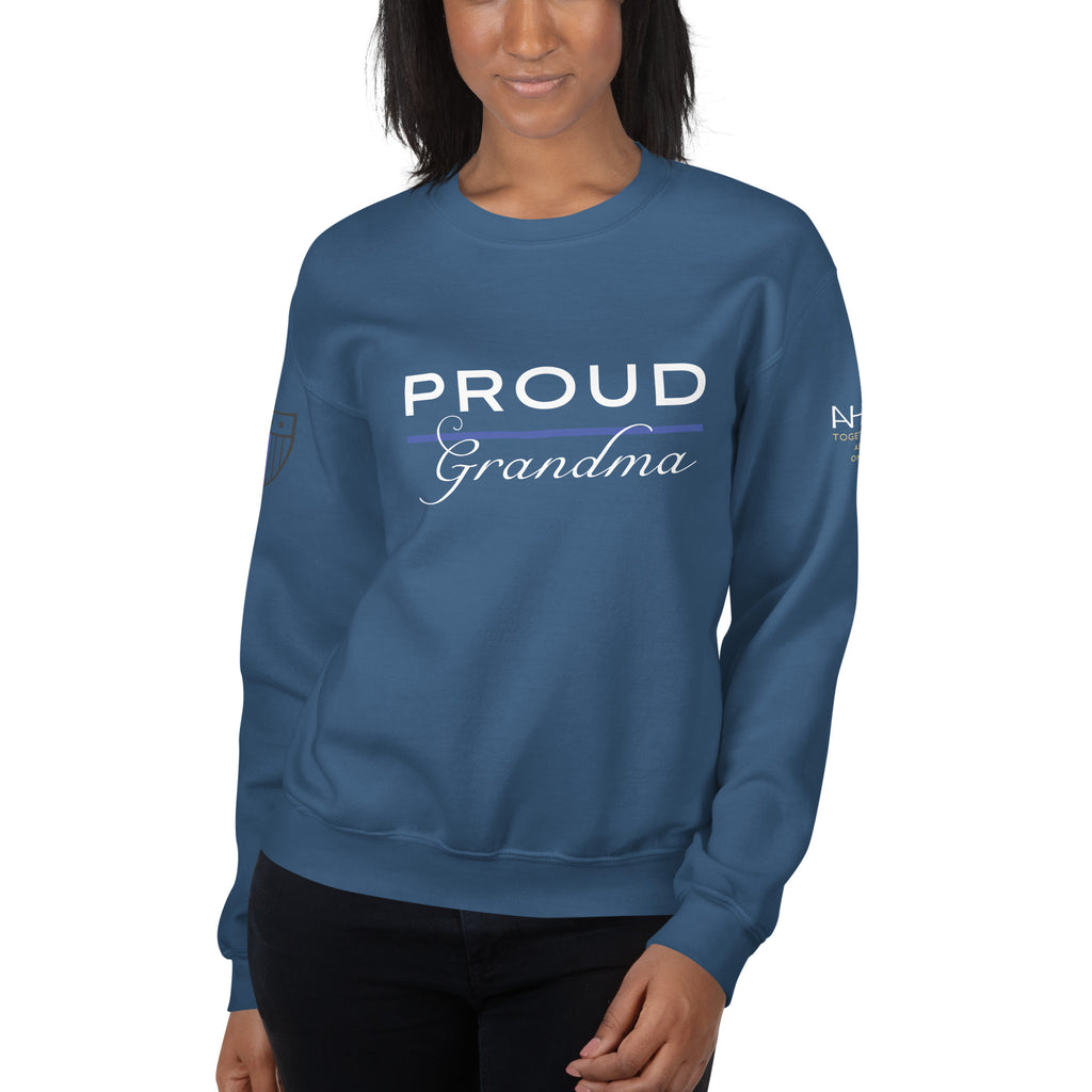 Proud LEO Grandma - Women's Sweatshirt - American Heroes Apparel