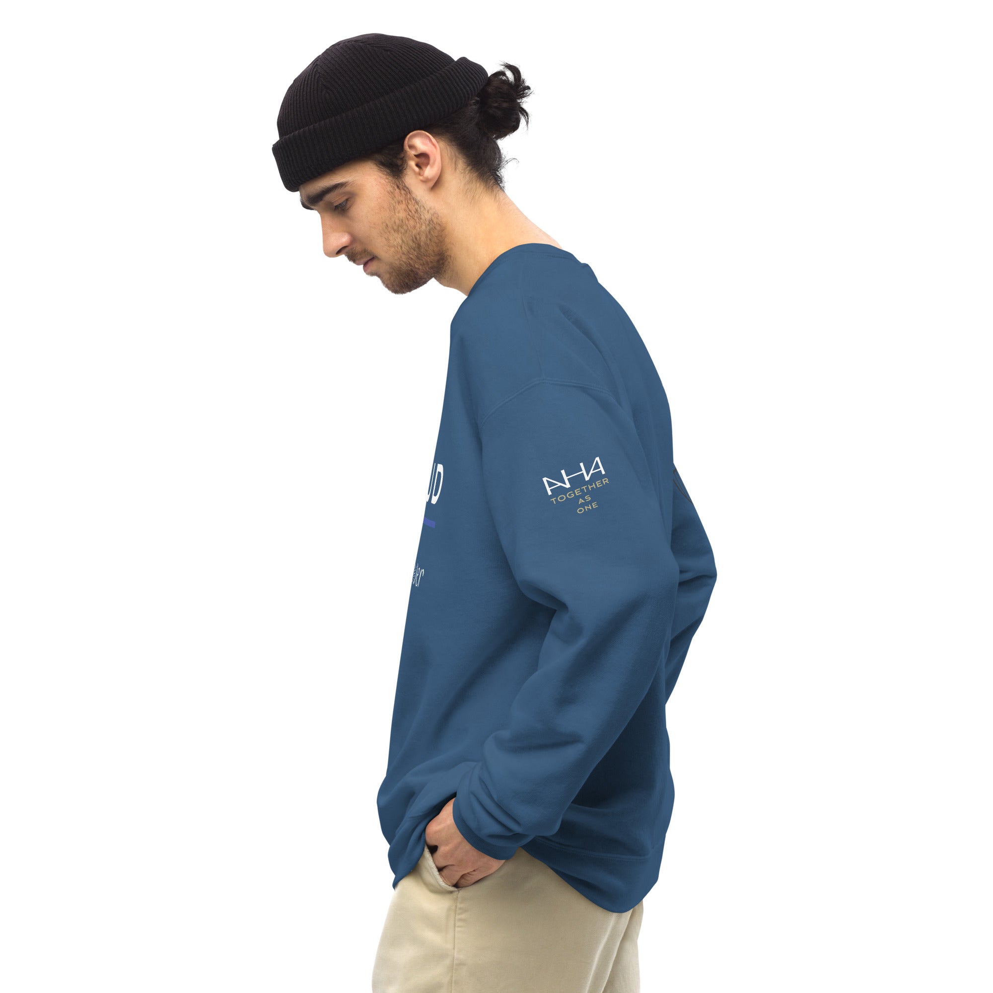 Proud LEO Widower - Men's Sweatshirt - American Heroes Apparel