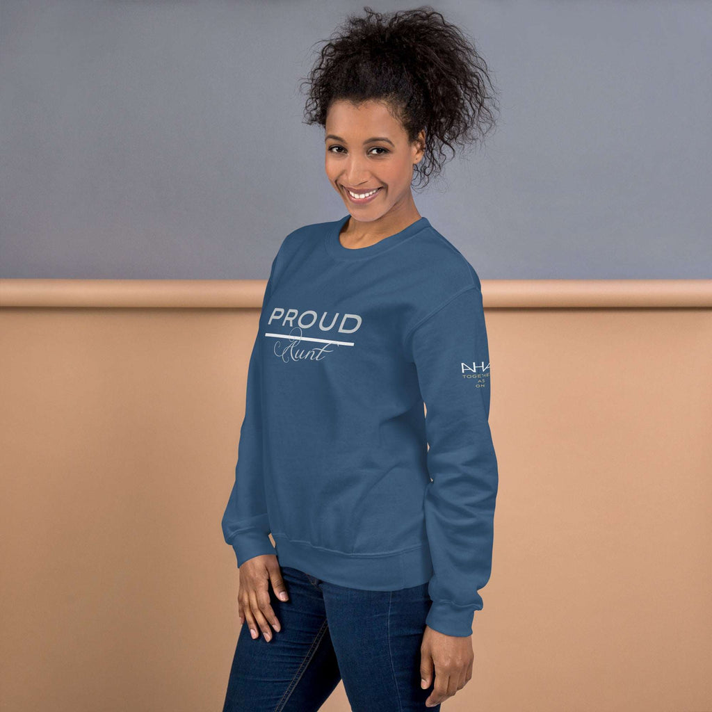 Proud EMS Aunt - Women's Sweatshirt - American Heroes Apparel