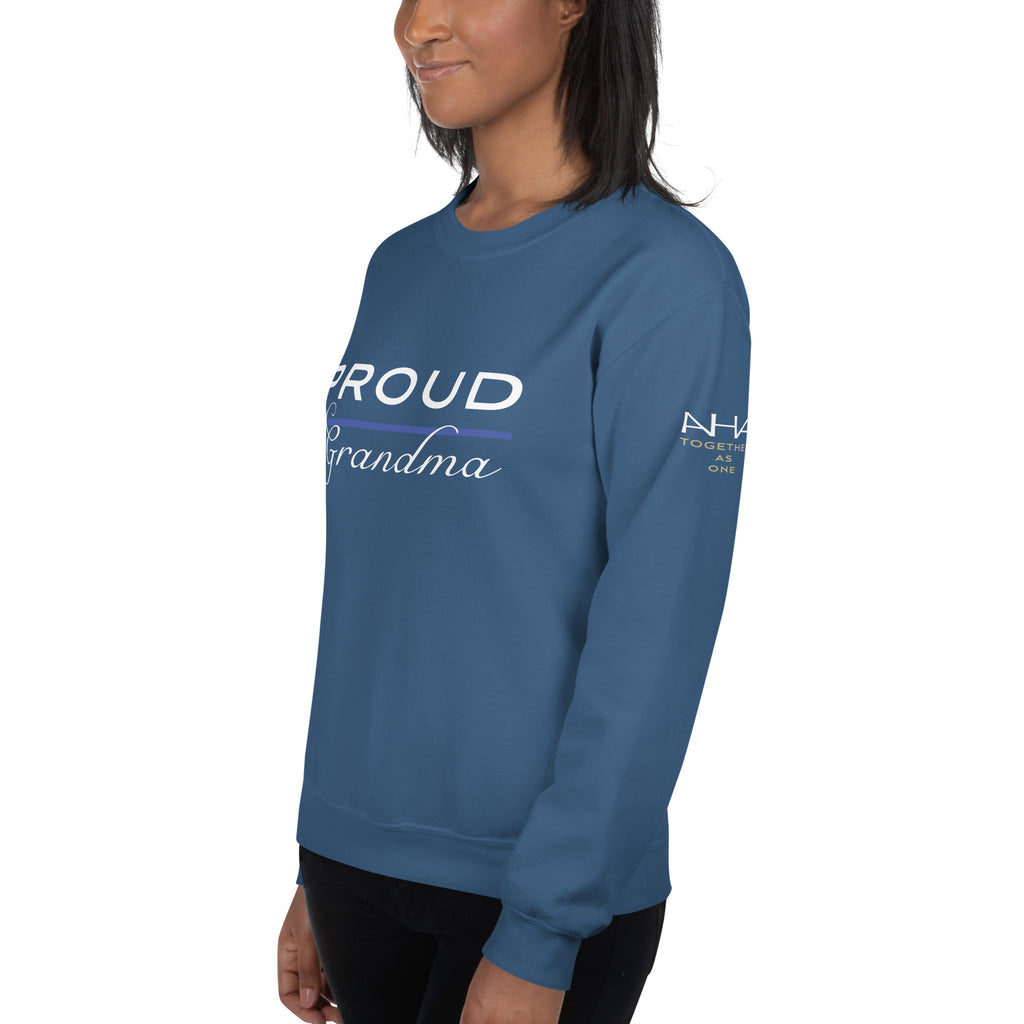 Proud LEO Grandma - Women's Sweatshirt - American Heroes Apparel