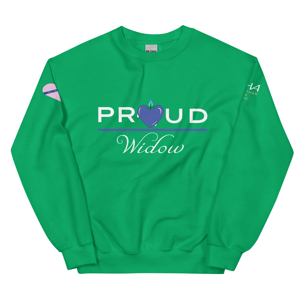 Proud LEO Widow - Blue Wives Matter Special Edition Sweatshirt - American Heroes Apparel