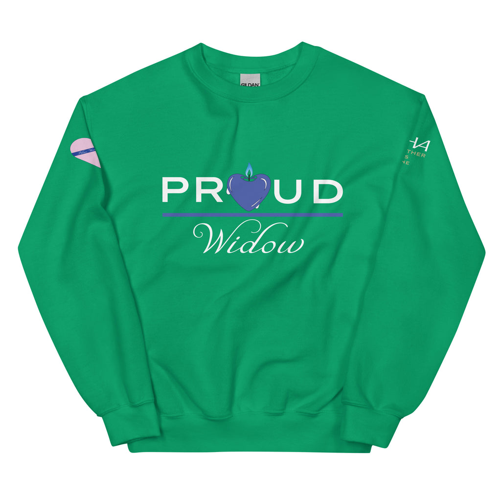 Proud LEO Widow - Blue Wives Matter Special Edition Sweatshirt - American Heroes Apparel