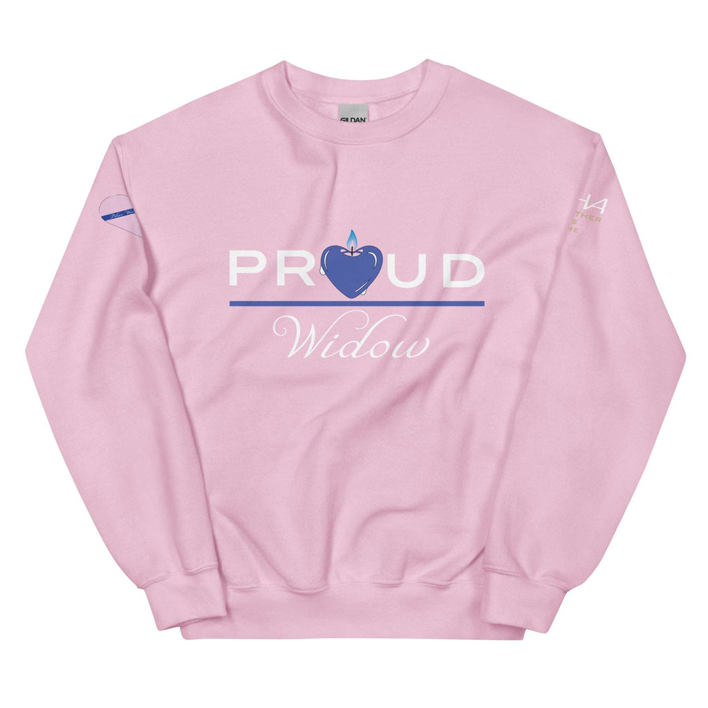 Proud LEO Widow - Blue Wives Matter Special Edition Sweatshirt - American Heroes Apparel