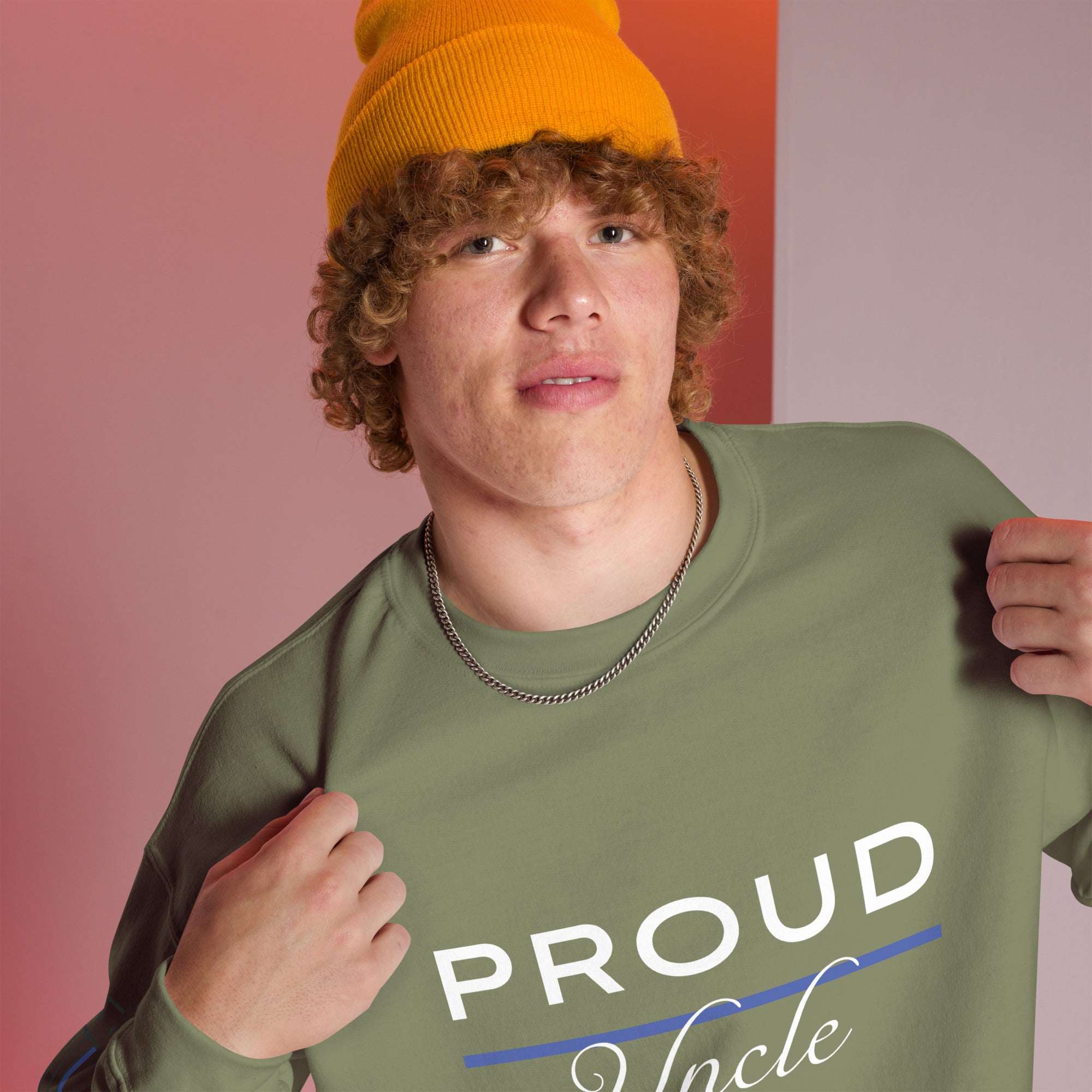 Proud LEO Uncle - Men's Sweatshirt - American Heroes Apparel