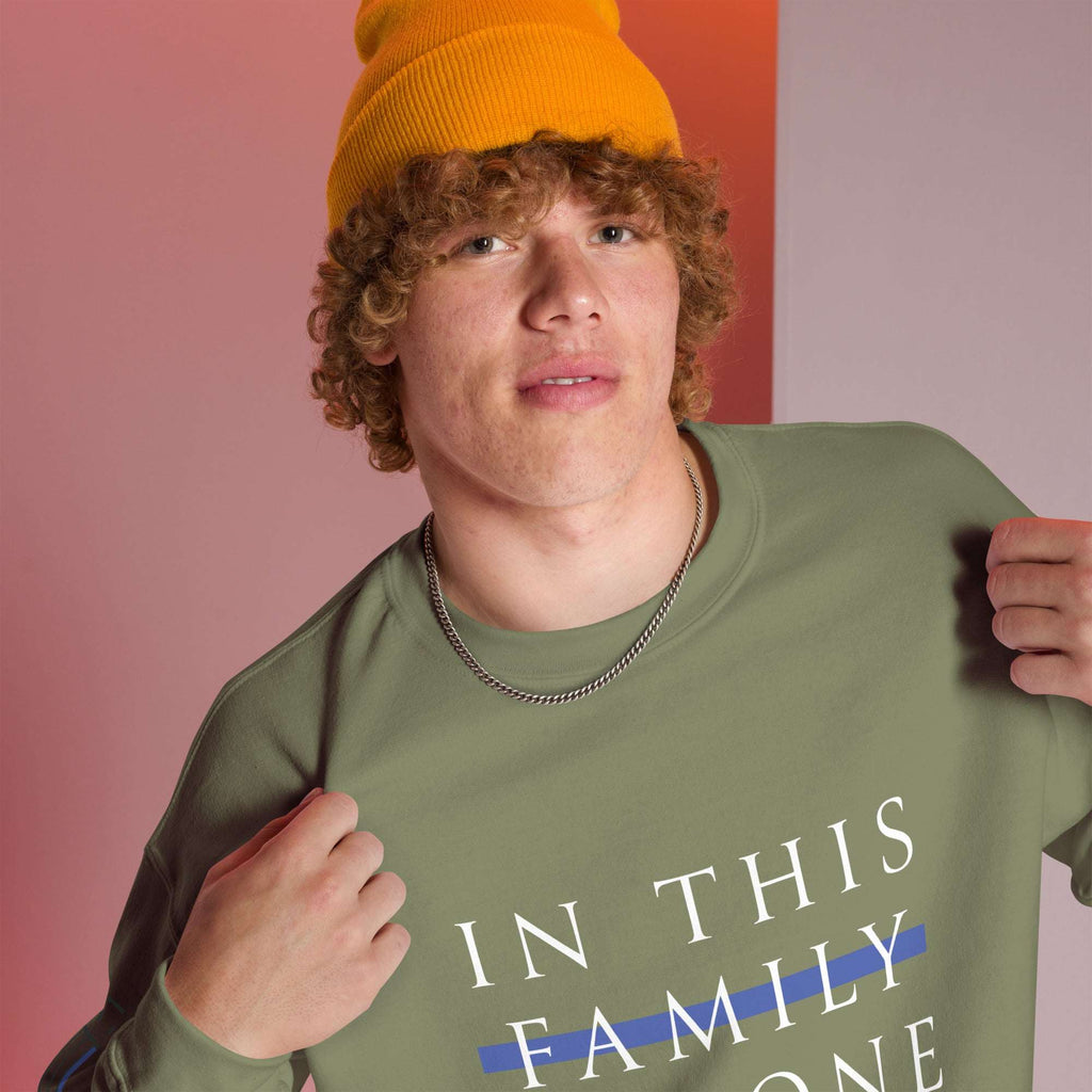 In This LEO Family - Men's Sweatshirt - American Heroes Apparel