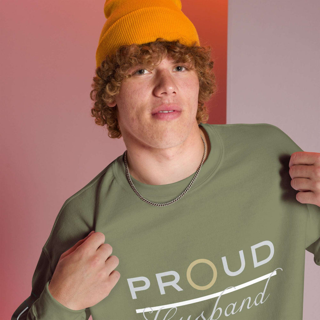 Proud EMS Husband - Men's Sweatshirt - American Heroes Apparel