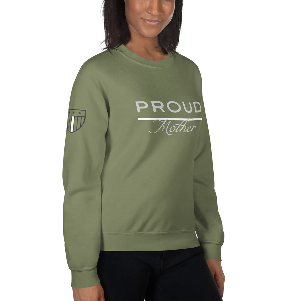 Proud EMS Mother - Women's Sweatshirt - American Heroes Apparel