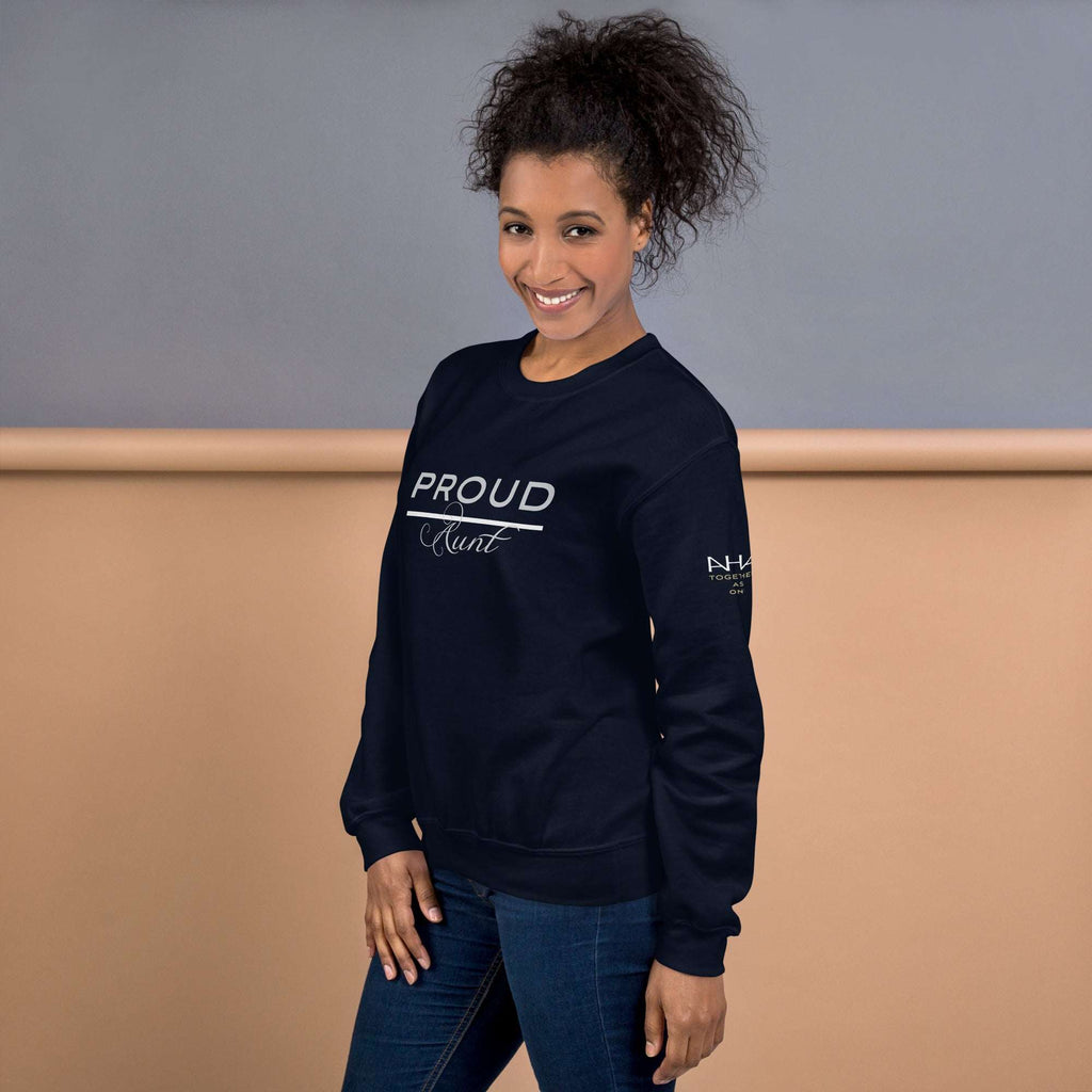 Proud EMS Aunt - Women's Sweatshirt - American Heroes Apparel
