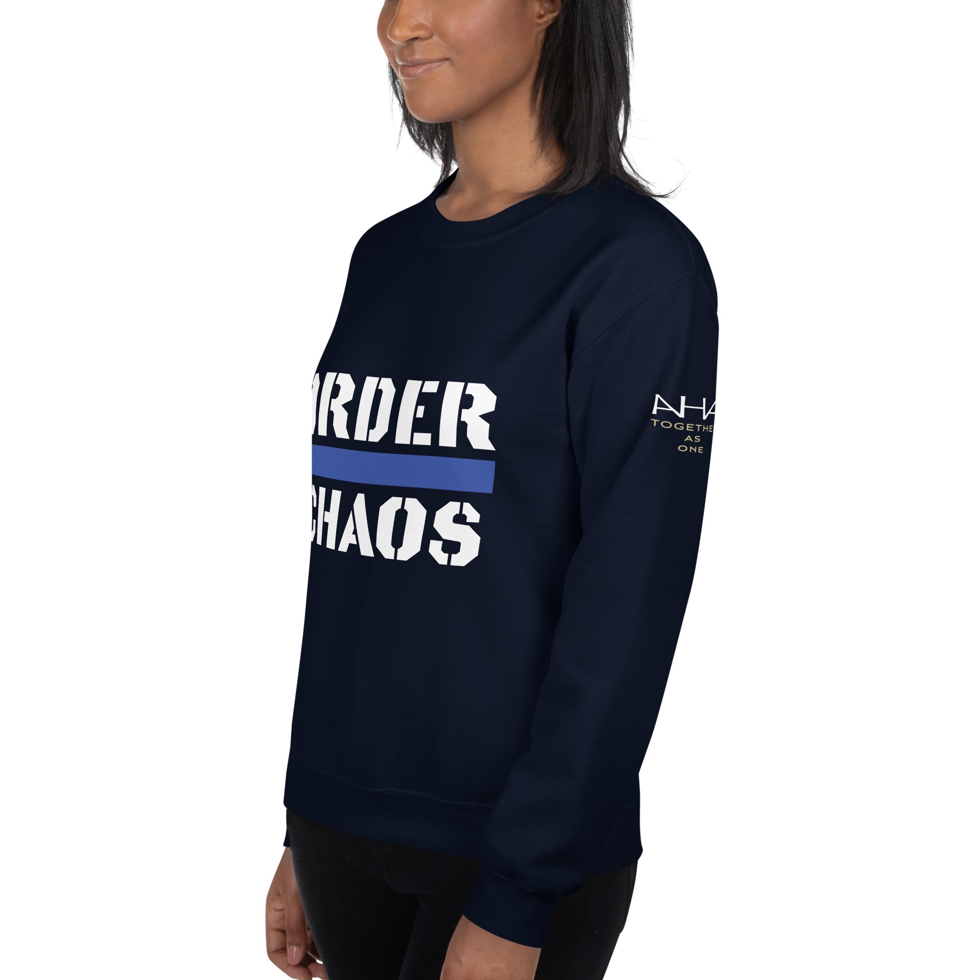 Order Over Chaos - Women's Sweatshirt - American Heroes Apparel