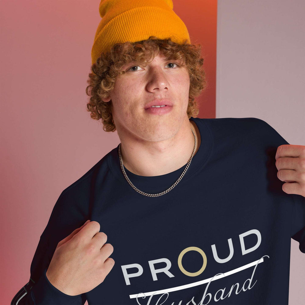 Proud EMS Husband - Men's Sweatshirt - American Heroes Apparel