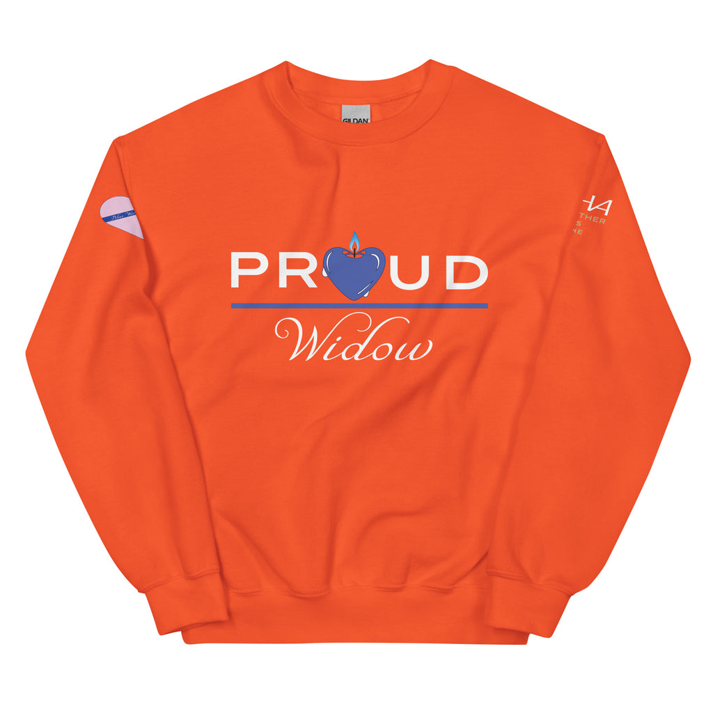 Proud LEO Widow - Blue Wives Matter Special Edition Sweatshirt - American Heroes Apparel