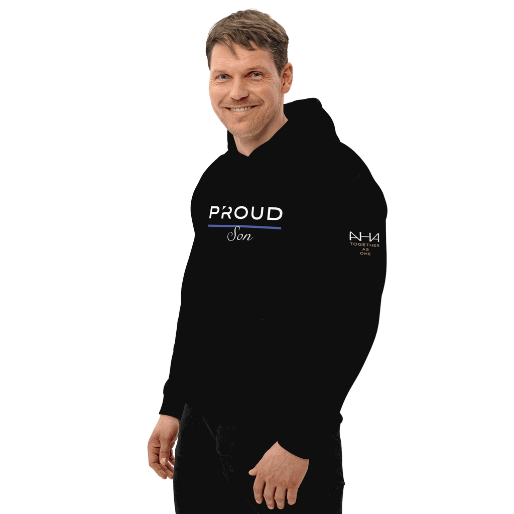 Proud LEO Son - Men's Premium Hoodie - American Heroes Apparel