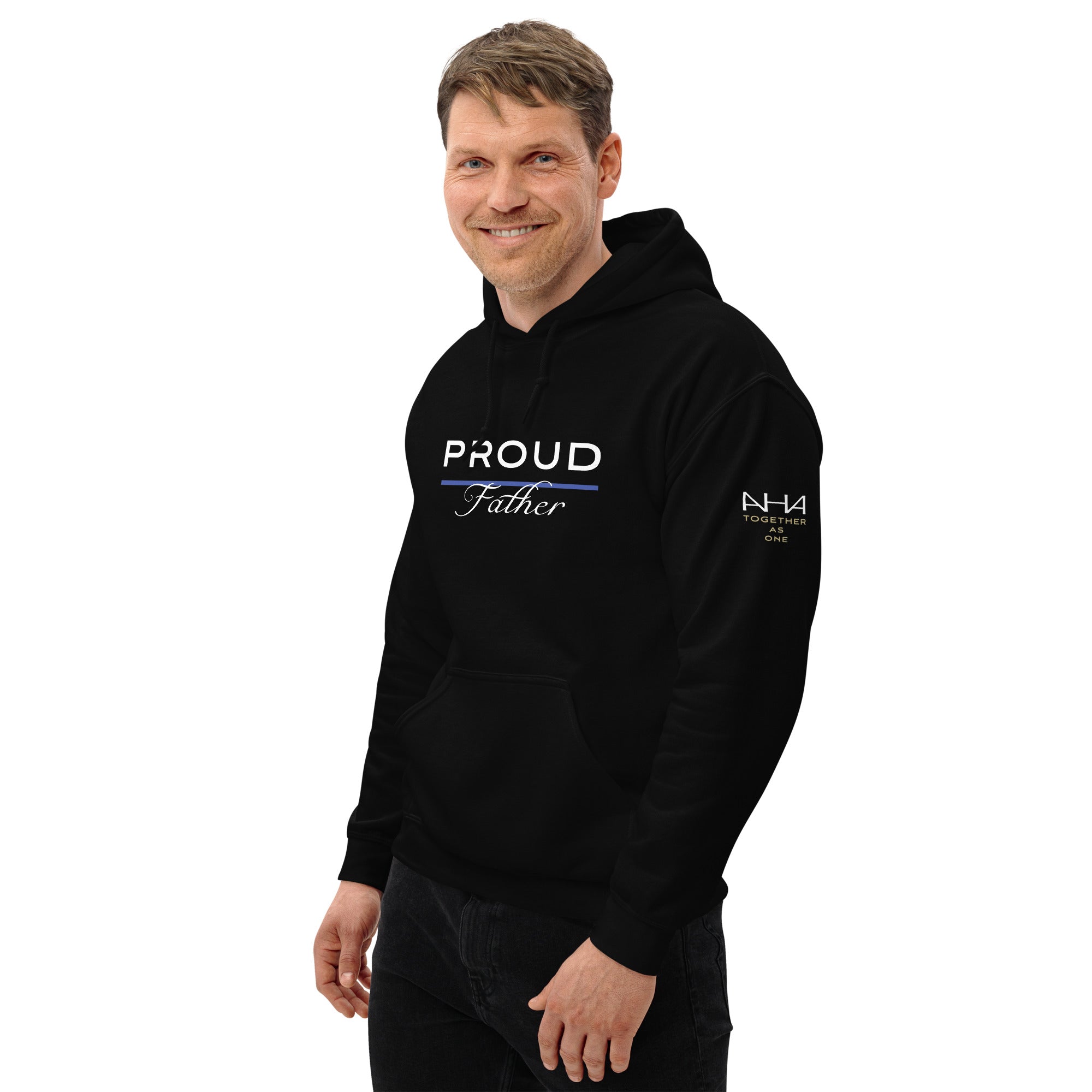 Proud LEO Father - Men's Premium Hoodie - American Heroes Apparel