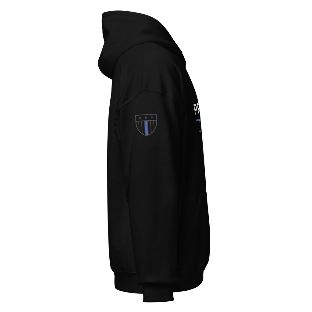 Proud LEO Mother - Women's Premium Hoodie - American Heroes Apparel