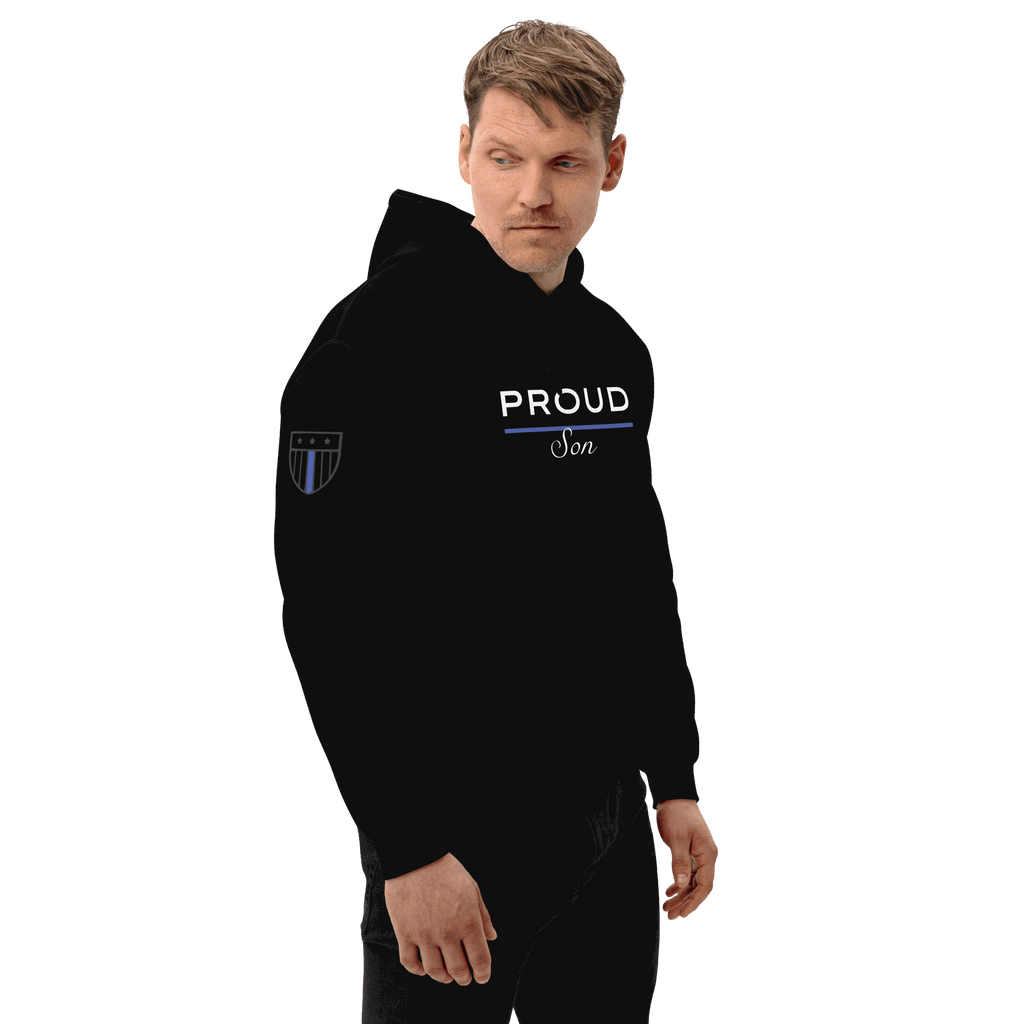 Proud LEO Son - Men's Premium Hoodie - American Heroes Apparel