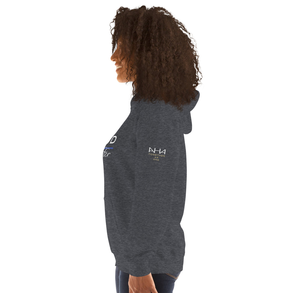 Proud LEO Daughter - Women's Premium Hoodie - American Heroes Apparel
