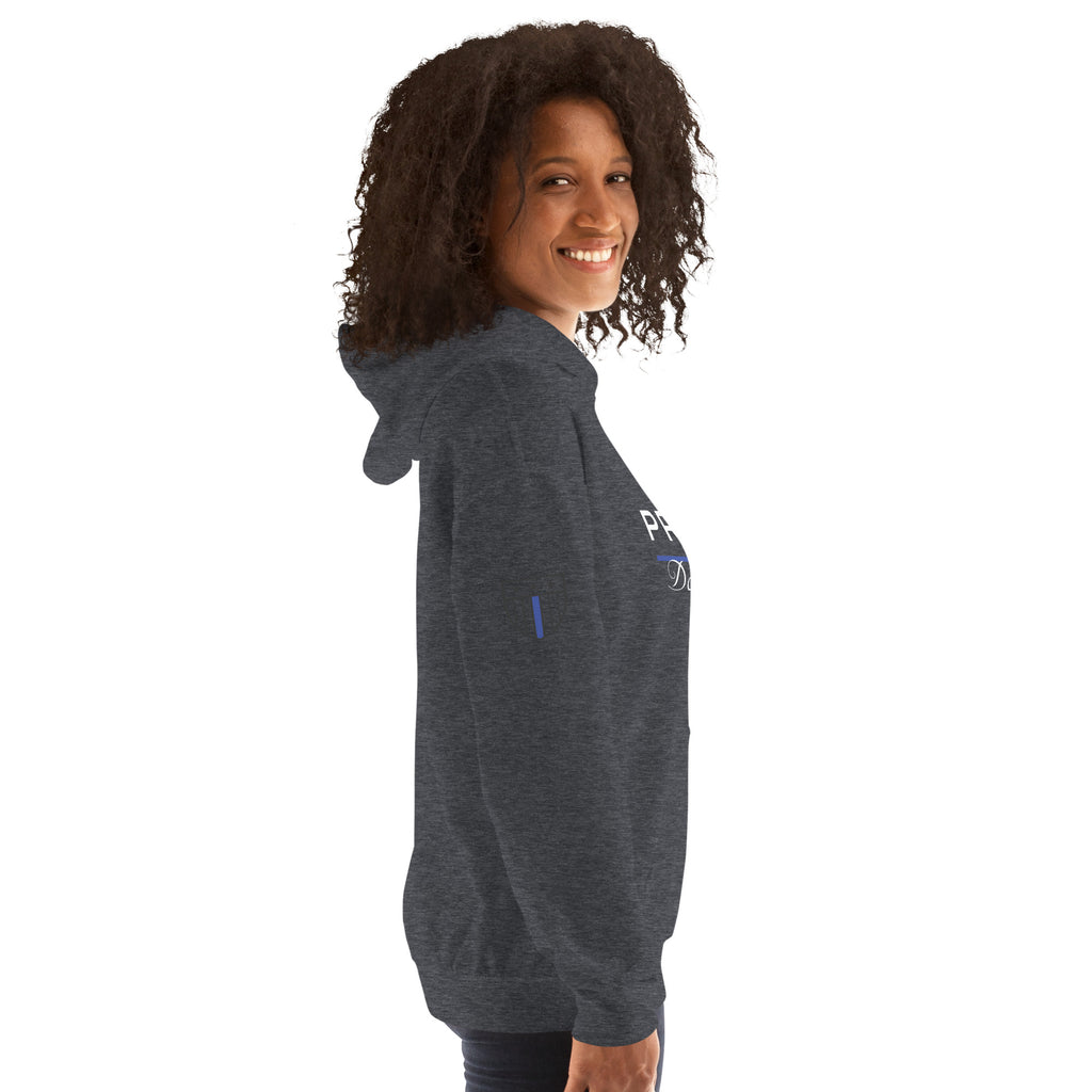 Proud LEO Daughter - Women's Premium Hoodie - American Heroes Apparel