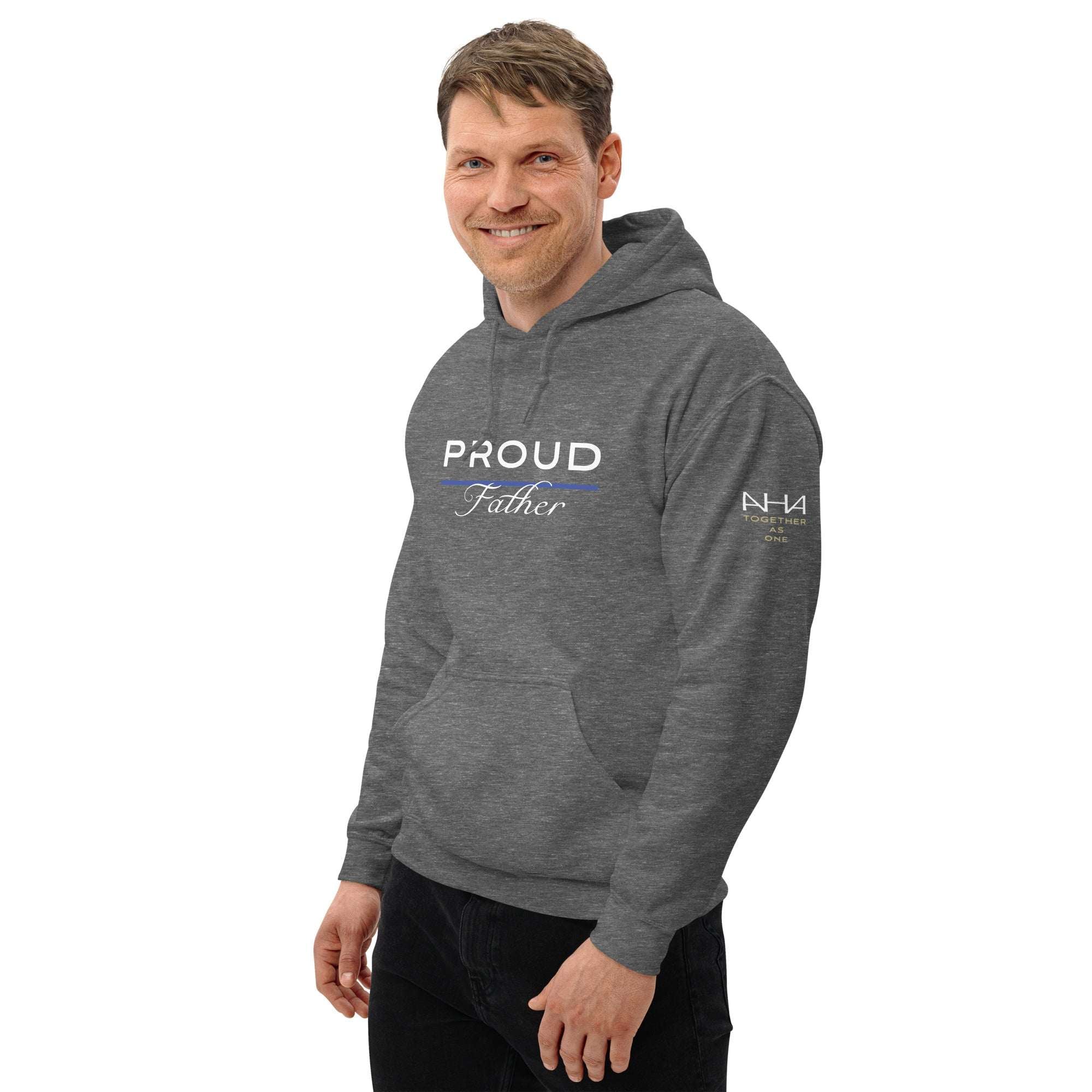 Proud LEO Father - Men's Premium Hoodie - American Heroes Apparel